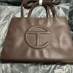 Medium chocolate Telfar NWT